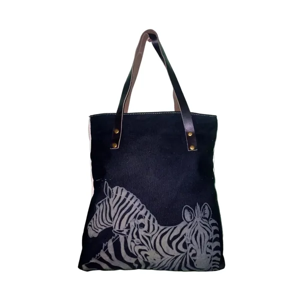 Canvas_Tote_Bag_With_Zip_And_Leather_Handle