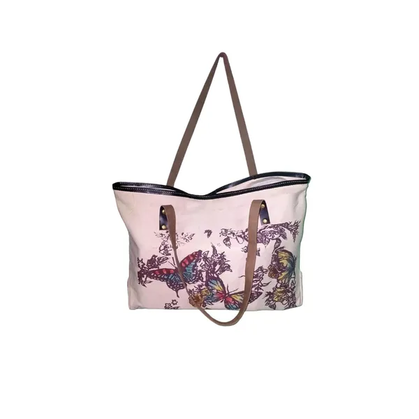 Canvas_Tote_Bag_With_Leather_Handle