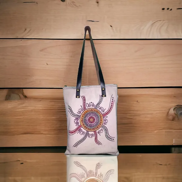 Canvas_Tote_Bag_With_Zip_And_Leather_Handle