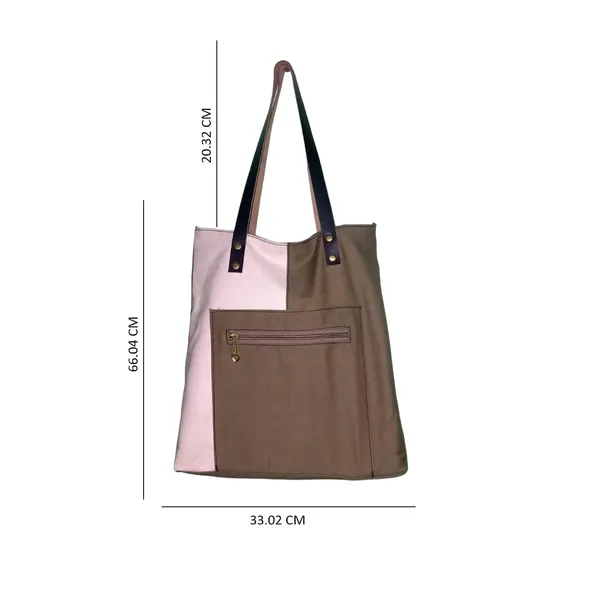 Canvas_Tote_Bag_With_Zip_And_Leather_Handle
