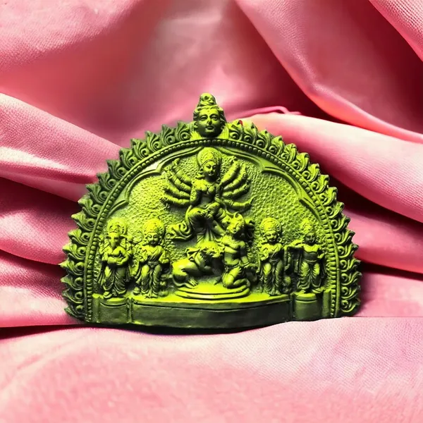 Terracotta_Goddess_Durga_Murti_With_Family