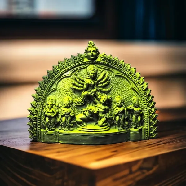 Terracotta_Goddess_Durga_Murti_With_Family