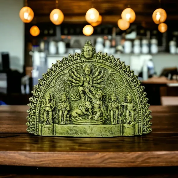 Terracotta_Goddess_Durga_Murti_With_Family