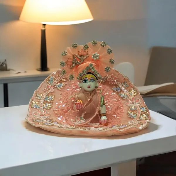 Zardosi_Work_Deity_Dress_Set_With_Pagdi