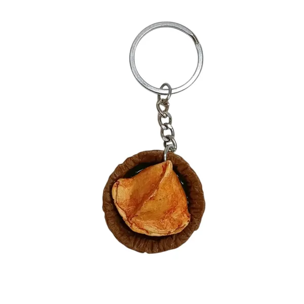 Samosa_Miniature_Keychain