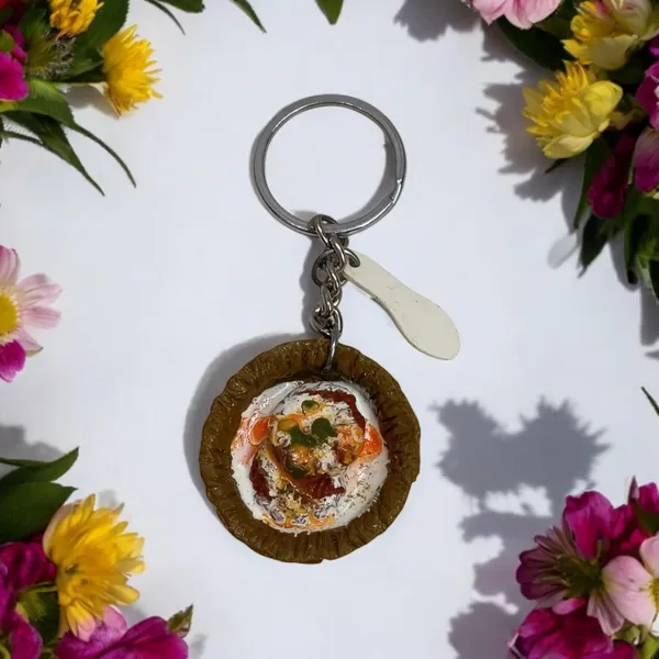 Dahi_Bada_Miniature_Keychain