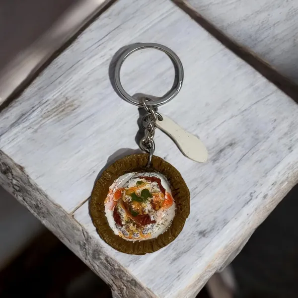 Dahi_Bada_Miniature_Keychain