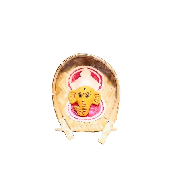 Ganesha_Wall_Hanging_With_Bamboo_Tray