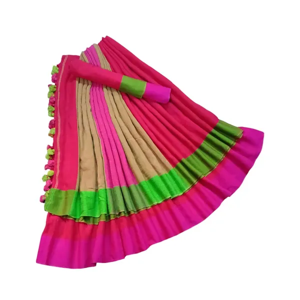 Women_S_Handloom_Khadi_Cotton_Saree_With_Unstitched_Blouse