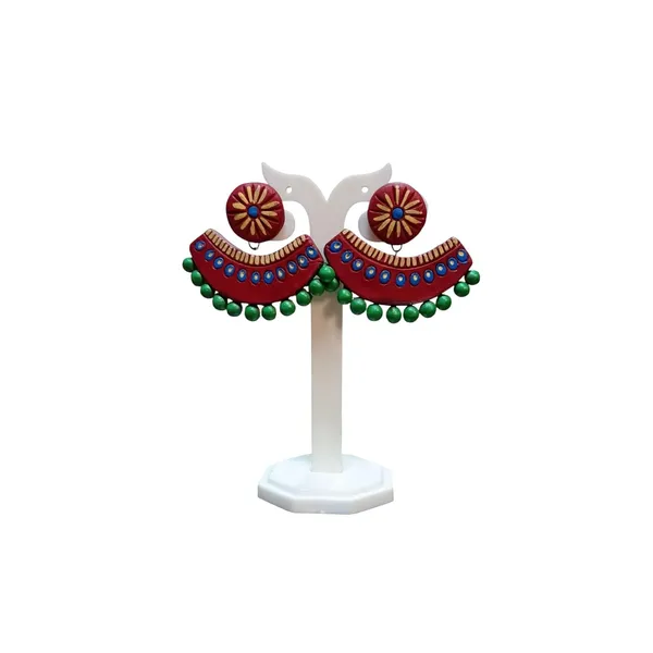 Handmade_Terracotta_Jhumki_Earrings