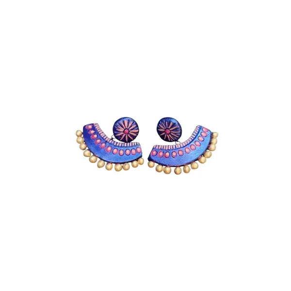 Handmade_Terracotta_Jhumki_Earrings