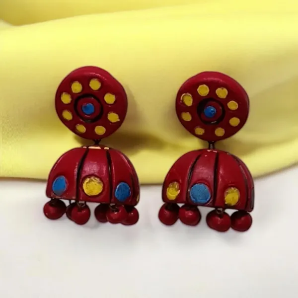 Handmade_Terracotta_Jhumka_Earrings