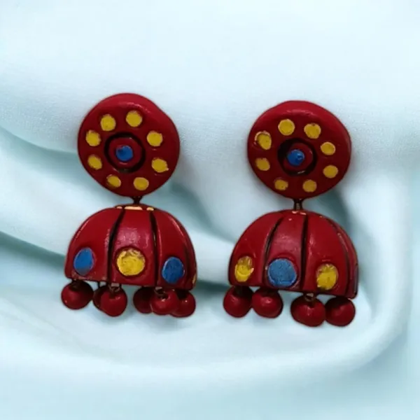 Handmade_Terracotta_Jhumka_Earrings