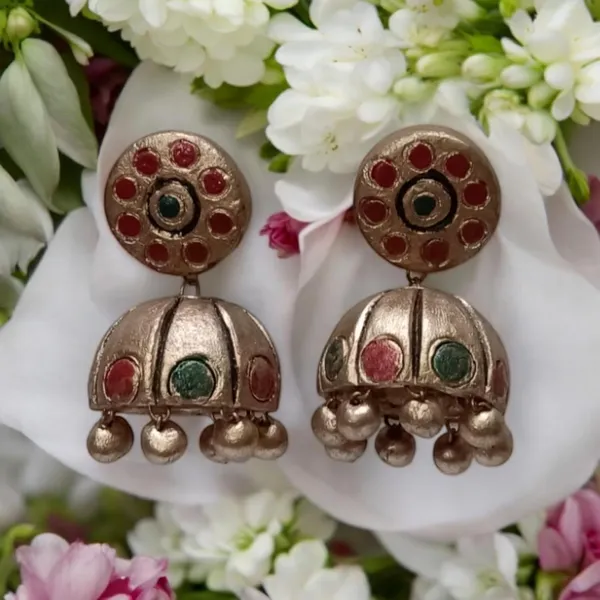 Handmade_Terracotta_Jhumka_Earrings