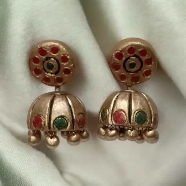 Handmade_Terracotta_Jhumka_Earrings