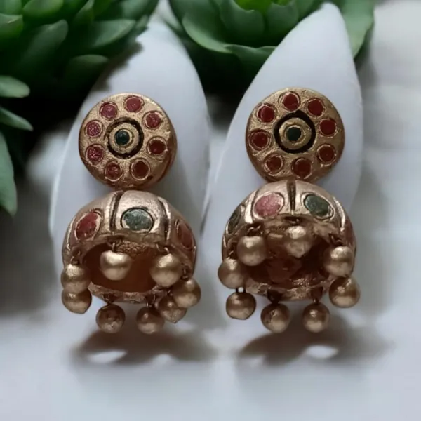 Handmade_Terracotta_Jhumka_Earrings