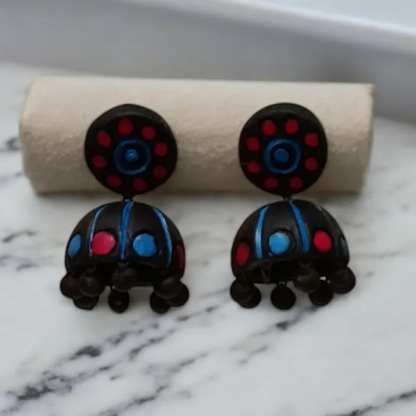 Handmade_Terracotta_Jhumka_Earrings