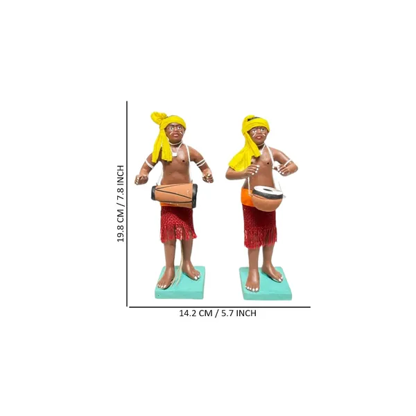 Clay_Drummer_Figure