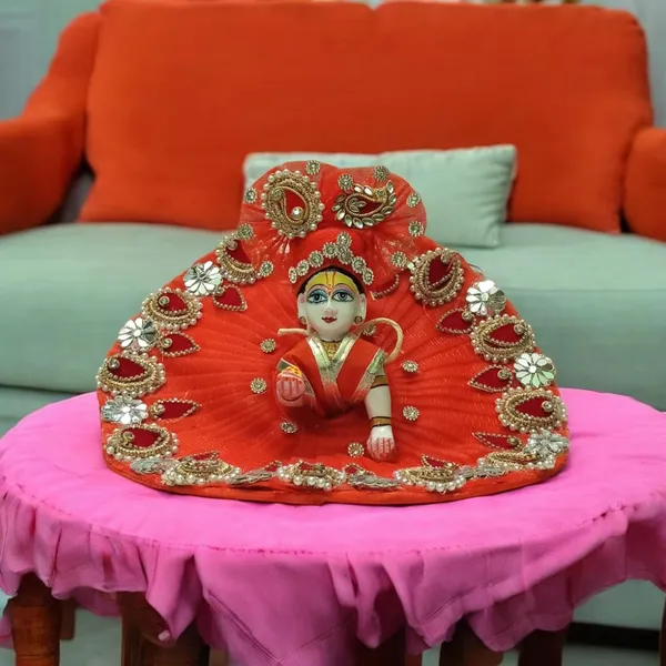 Laddu_Gopal_Dress_With_Pagdi_And_Choli