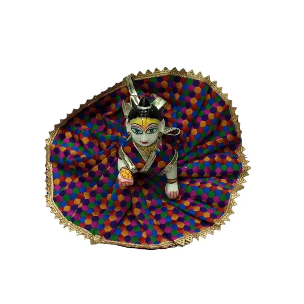 Laddu_Gopal_Cotton_Dress_With_Choli