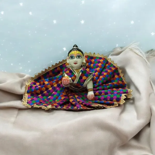 Laddu_Gopal_Cotton_Dress_With_Choli