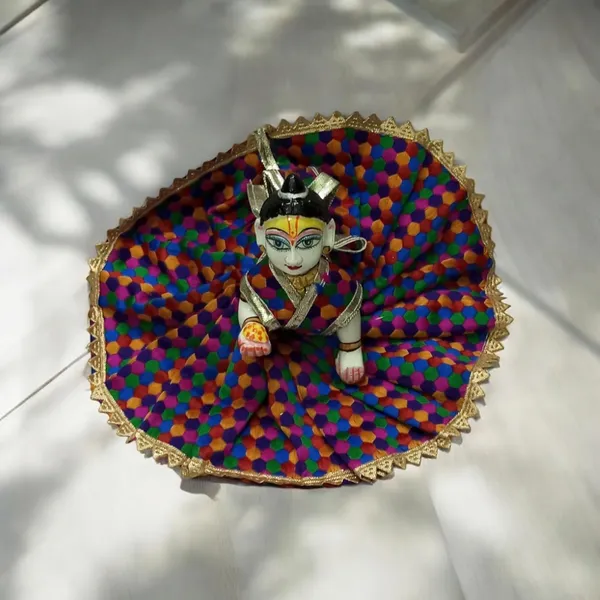 Laddu_Gopal_Cotton_Dress_With_Choli