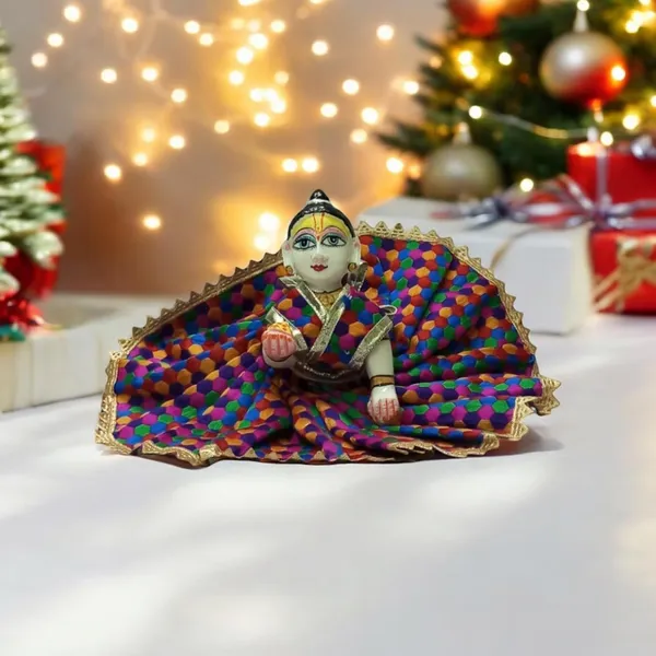Laddu_Gopal_Cotton_Dress_With_Choli
