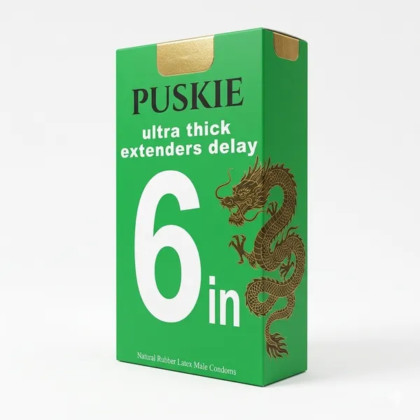 Puskie_Brown_Silicone_Reusable_Dragonn_Condom