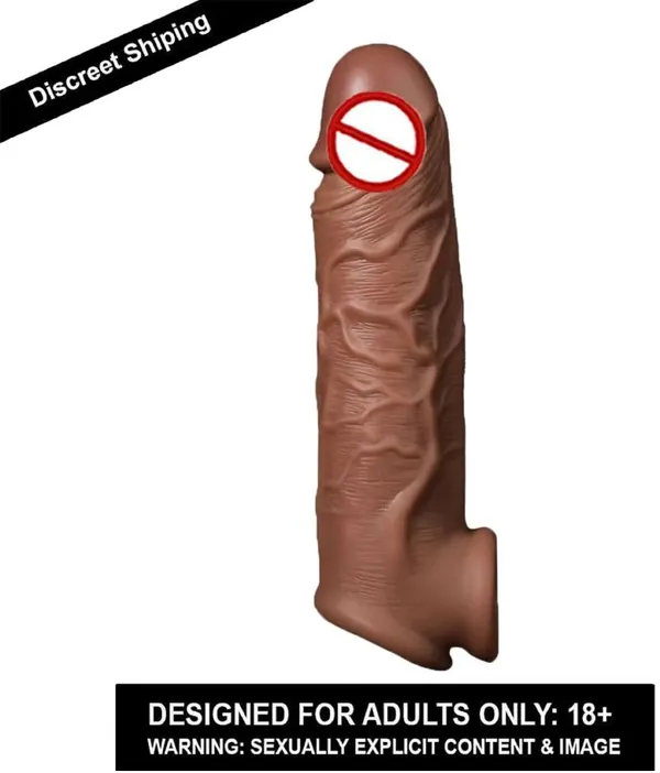 Puskie_Brown_Silicone_Reusable_Dragonn_Condom
