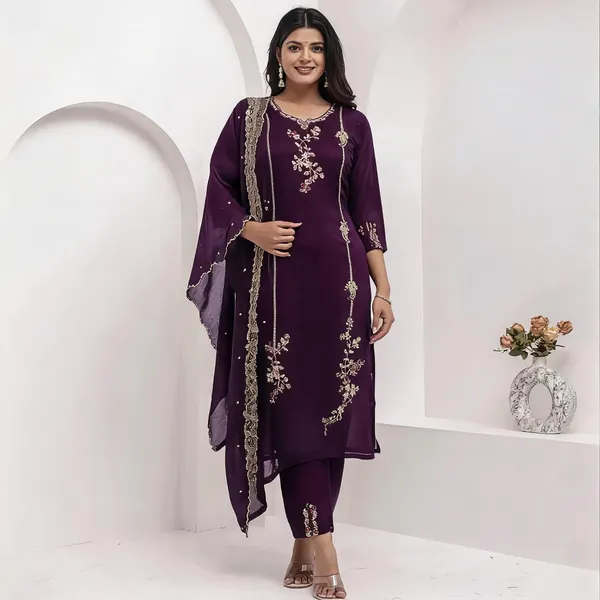 Purple_Embroidered_Straight_Kurta_Set_for_Women