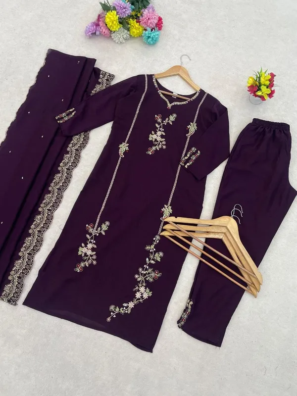 Purple_Embroidered_Straight_Kurta_Set_for_Women