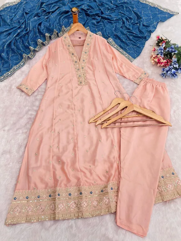 Pink_Embroidered_Straight_Kurta_Set_for_Women