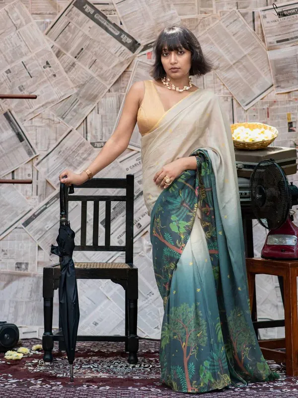 Cream_Printed_Ombre_Saree_for_Women