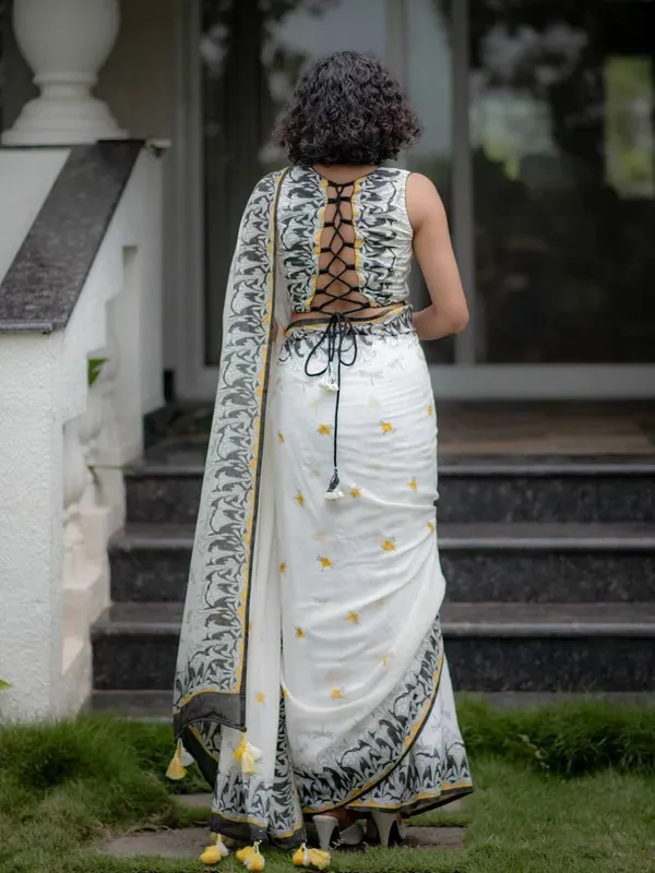 White_Printed_Saree_for_Women