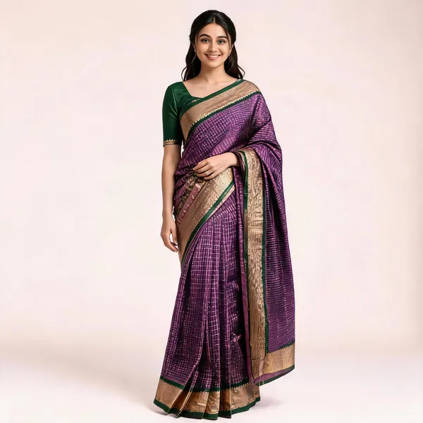Purple_Woven_Saree_for_Women