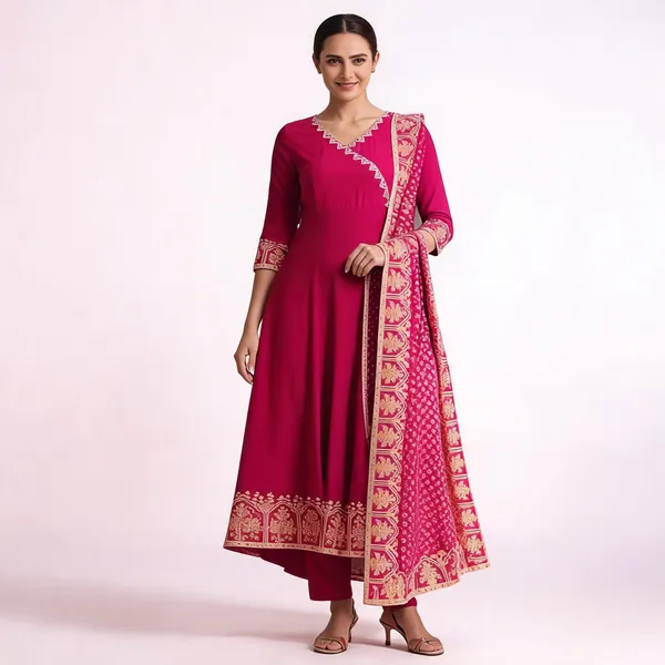 Pink_Straight_Kurta_Pant_Dupatta_Set_for_Women