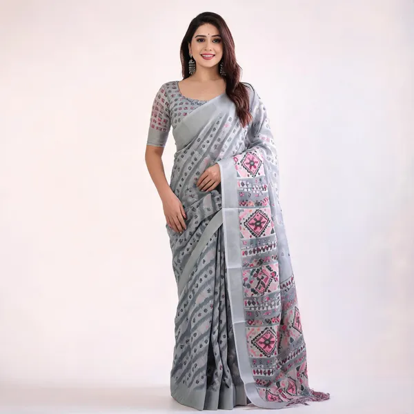 Grey_Printed_Saree_for_Women
