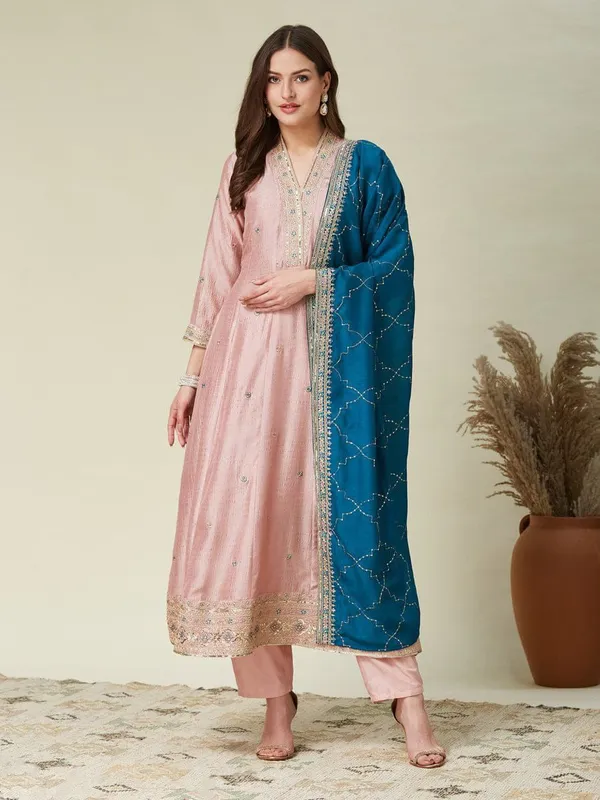 Pink_Embroidered_Straight_Kurta_Set_for_Women