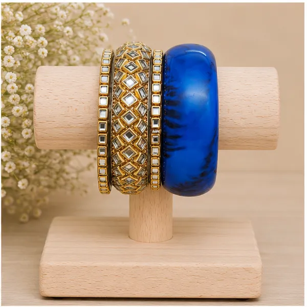 Blue_Designer_Bangle_Set_For_Women