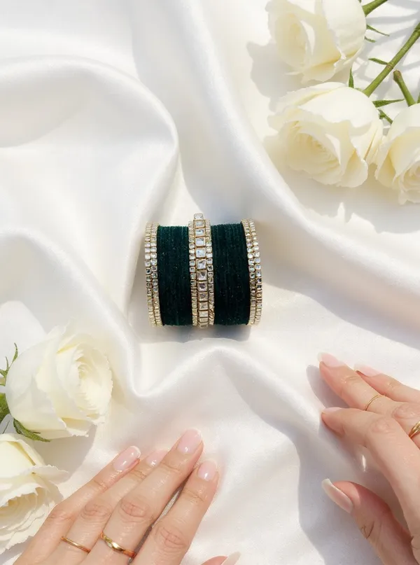 Black_Stone_Bangle_Set_For_Women