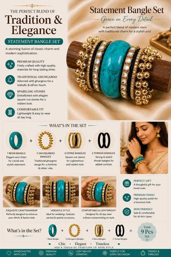 Blue_Resin_Traditional_Bangle_Set_For_Women
