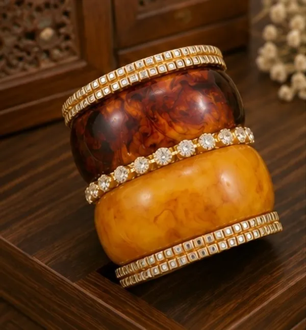 Multicolour_Stone_Studded_Bangle_Set_For_Women