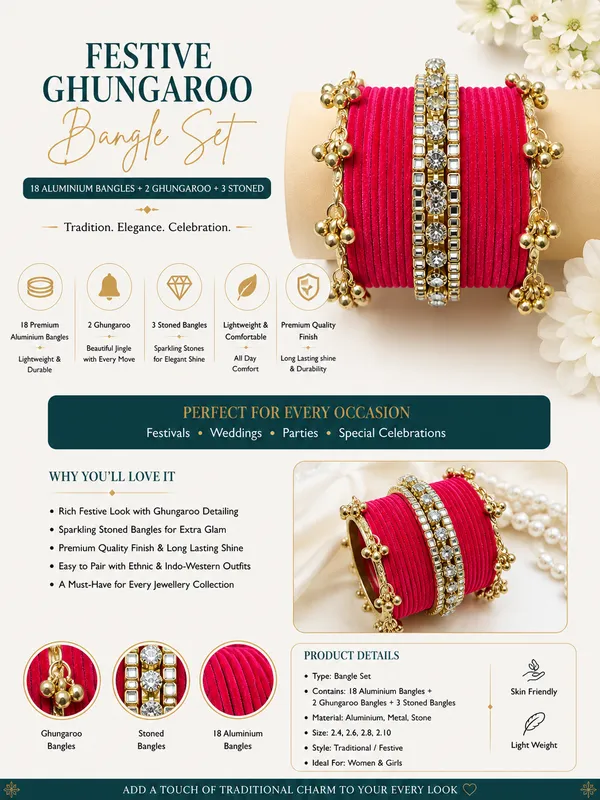 Pink_Aluminium_Festive_Bangle_Set_For_Women