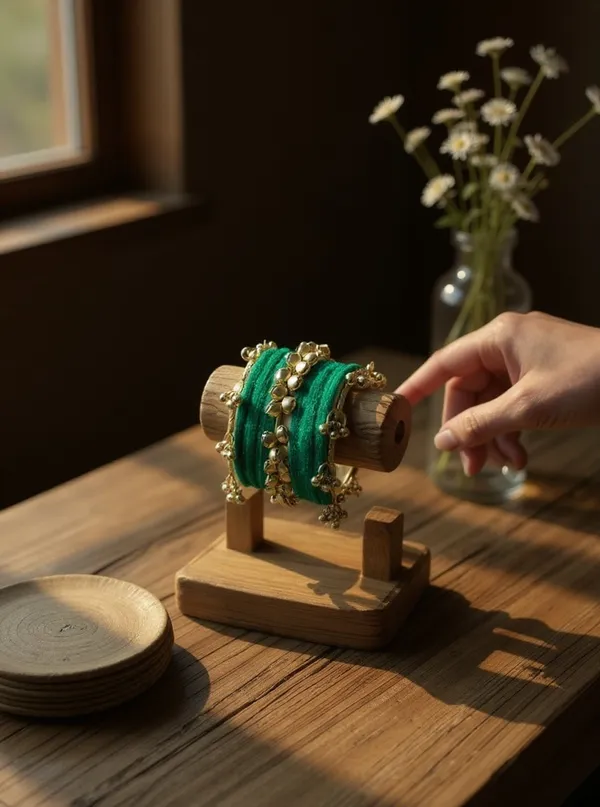Green_Aluminium_Traditional_Bangle_Set_For_Women