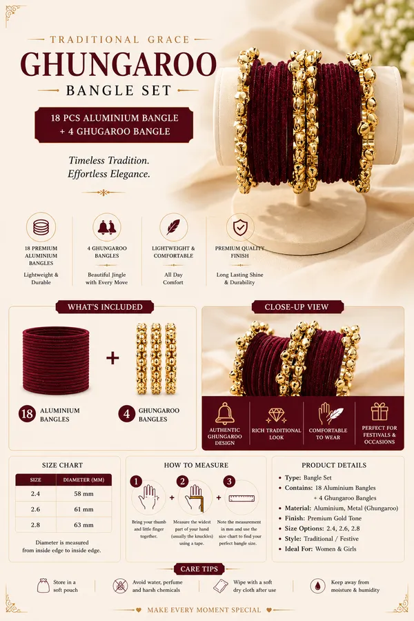 Maroon_Aluminium_Ghungaroo_Bangle_Set_For_Women