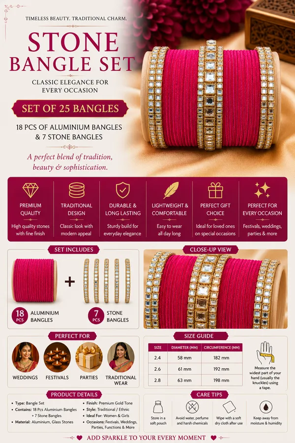 Red_Stone_Bangle_Set_For_Women