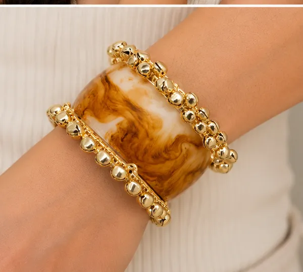 Gold_Tone_Resin_Bangle_Set_For_Women