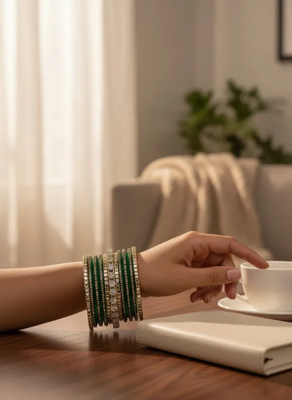 Green_Glass_Stone_Bangle_Set_For_Women