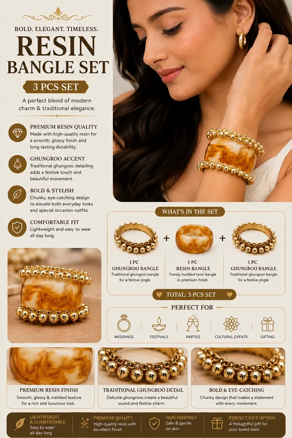 Gold_Tone_Resin_Bangle_Set_For_Women