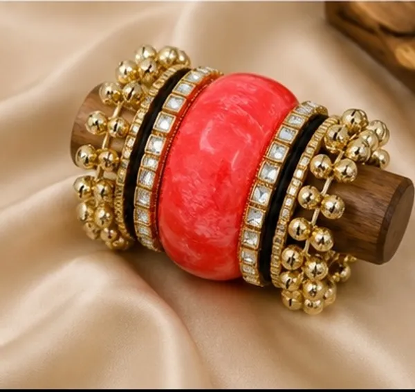 Red_Embellished_Ghungroo_Bangle_Set_For_Women